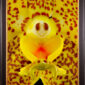 Framed Fine Art Orchid Print Ascda Kirk Hoo Yellow Dragon Bloom Close by Kevin G Saunders