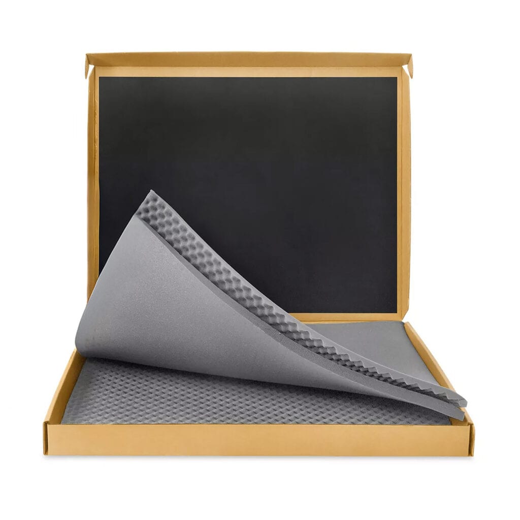 Archival foam shipping box (Uline S-9920) used by KGS Studios for securely packaging Medium Orchid fine art prints.