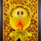 Framed Fine Art Orchid Print Ascda Kirk Hoo Yellow Dragon Bloom Close by Kevin G Saunders