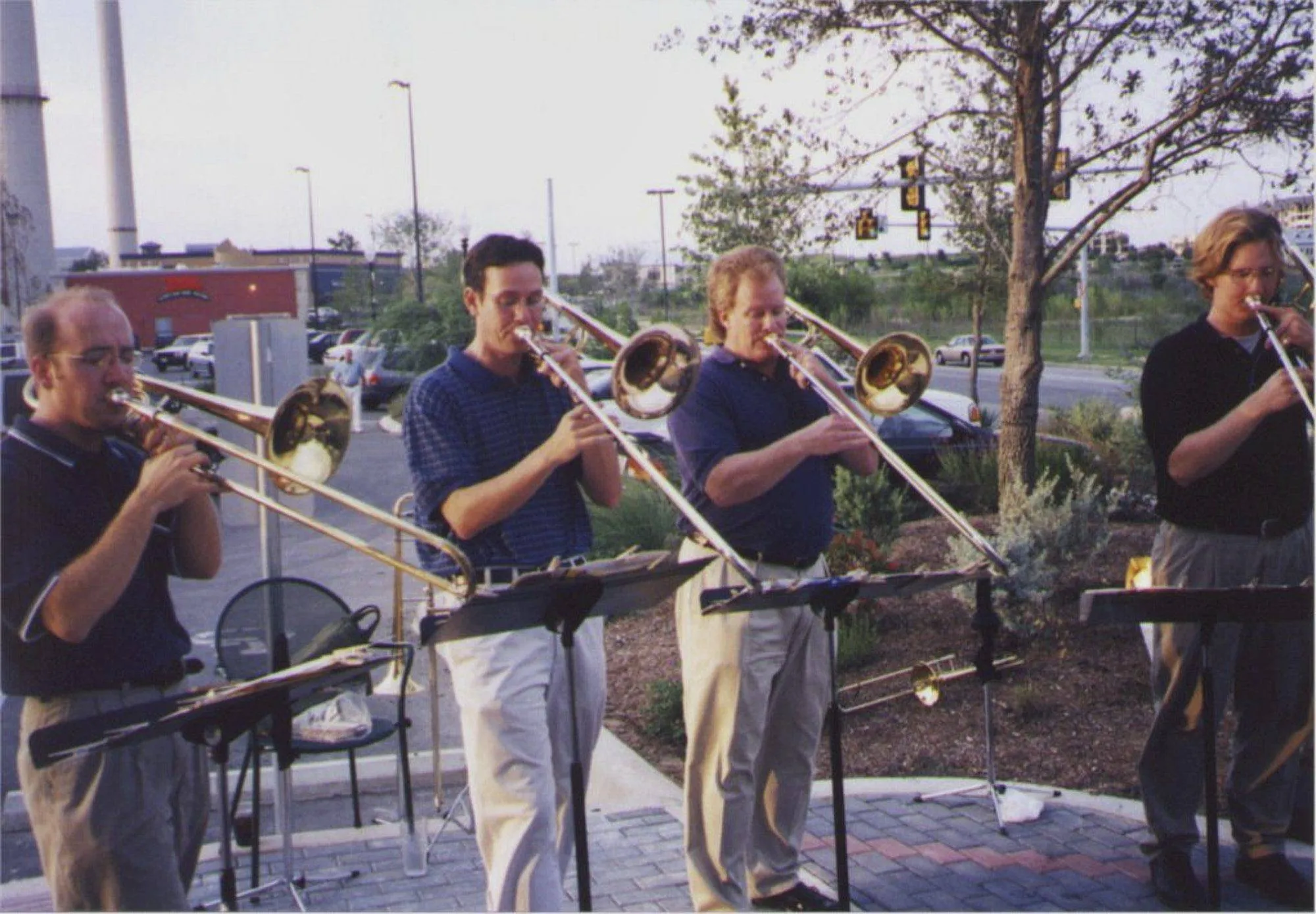 About KGS Studios Kevin G. Saunders and members of the San Antonio Symphony performing as a quartet, 1998.