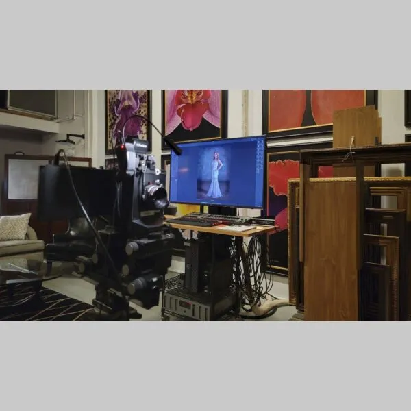 Prestige Fine Art Print Vanda Sansai Blue - Bloom - Hyperrealistic Fine Art Print by Kevin G. Saunders, KGS Studios