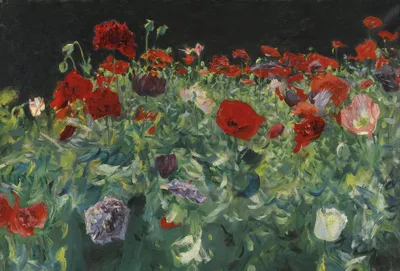 An impressionistic oil painting by John Singer Sargent, titled