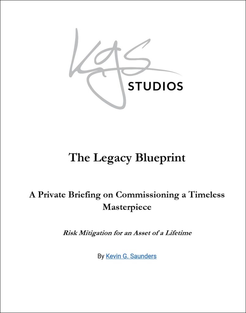 The cover page for The Legacy Blueprint from KGS Studios, featuring the studio's logo.