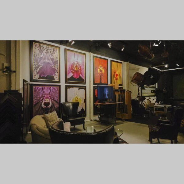 107 Blue Star Atelier Interior - San Antonio 39 Physical documentation of the 107 Blue Star atelier, verifying the manual hyperrealism environment for Kevin G. Saunders | KGS Studios. This San Antonio atelier proof confirms the tools and lighting used for museum-grade commissions. Physical reality asset; no generative AI used.