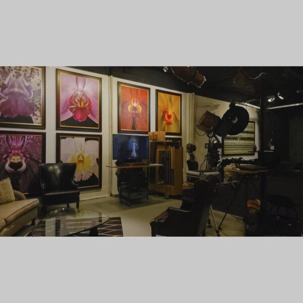 107 Blue Star Atelier Interior - San Antonio 53 Physical documentation of the 107 Blue Star atelier, verifying the manual hyperrealism environment for Kevin G. Saunders | KGS Studios. This San Antonio atelier proof confirms the tools and lighting used for museum-grade commissions. Physical reality asset; no generative AI used.