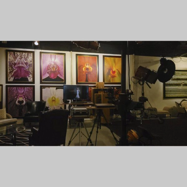 107 Blue Star Atelier Interior - San Antonio 102 Physical documentation of the 107 Blue Star atelier, verifying the manual hyperrealism environment for Kevin G. Saunders | KGS Studios. This San Antonio atelier proof confirms the tools and lighting used for museum-grade commissions. Physical reality asset; no generative AI used.