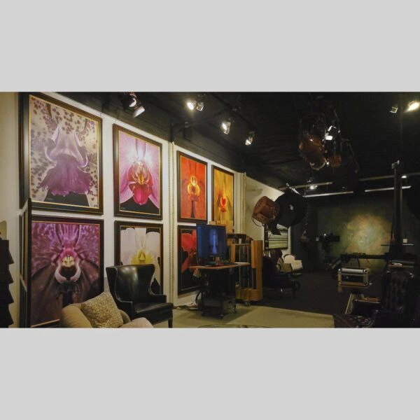 107 Blue Star Atelier Interior - San Antonio 110 Physical documentation of the 107 Blue Star atelier, verifying the manual hyperrealism environment for Kevin G. Saunders | KGS Studios. This San Antonio atelier proof confirms the tools and lighting used for museum-grade commissions. Physical reality asset; no generative AI used.